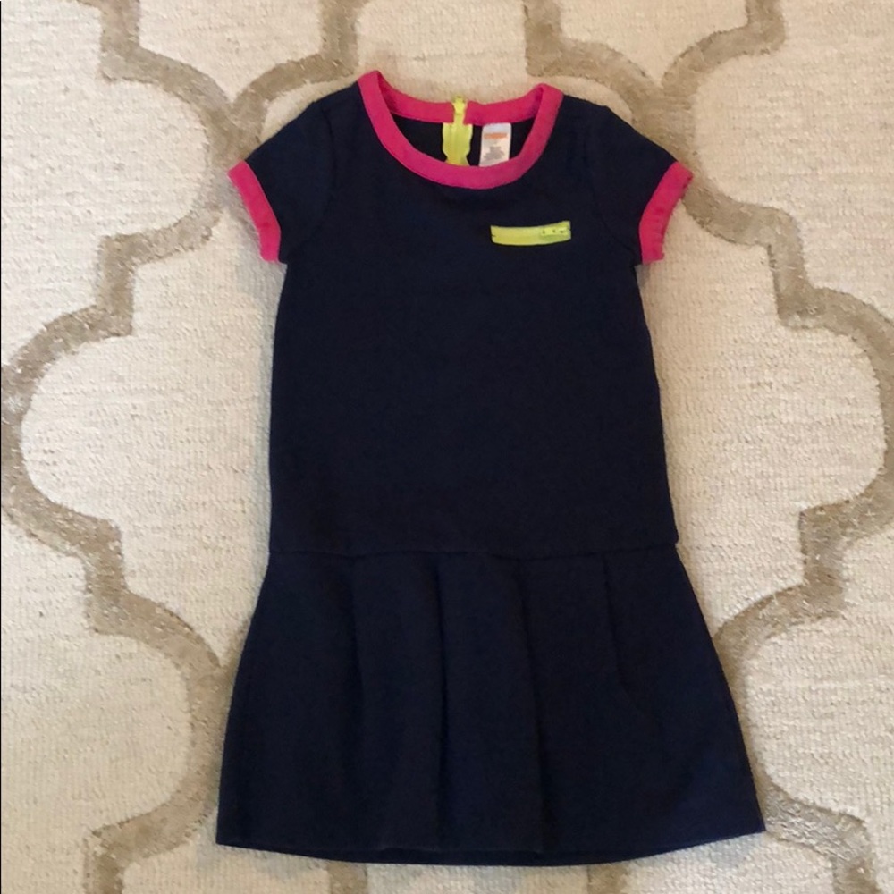 Drop waist knit dress